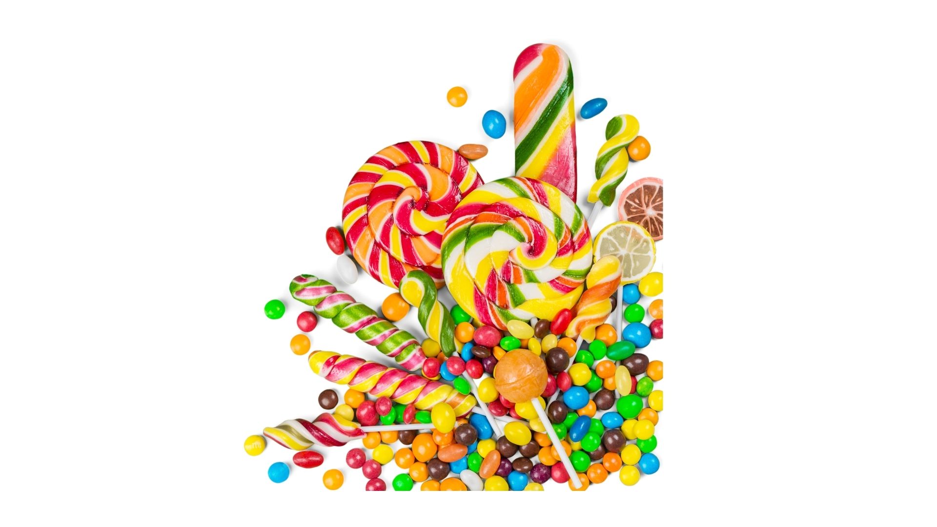 PIRULITO, SABOR MORANGO, FORMATO DE CORAÇÃO